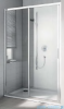 Kermi Cada XS drzwi przesuwne 2-częściowe z polem stałym lewe 115 cm CKG2L11520VPK